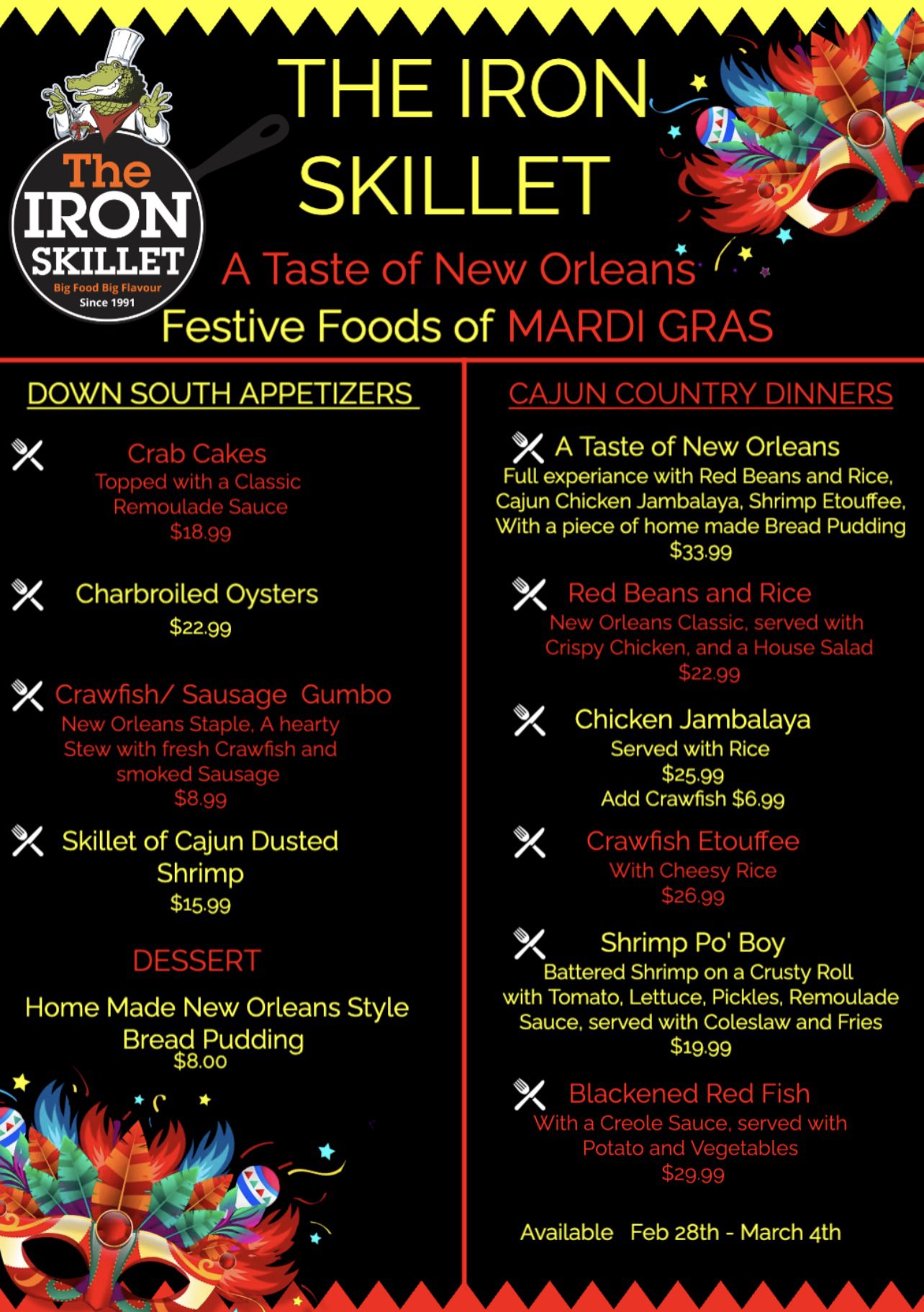 Discover the Best Wasaga Beach Restaurant: The Iron Skillet - The Iron ...